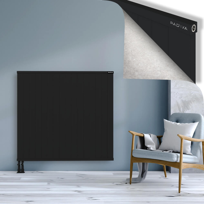 RIO Dekoratif Alüminyum Radyatör 1200x1604 Siyah