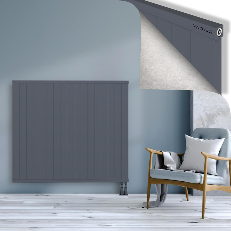 RIO Dekoratif Alüminyum Radyatör 1200x1704 Antrasit