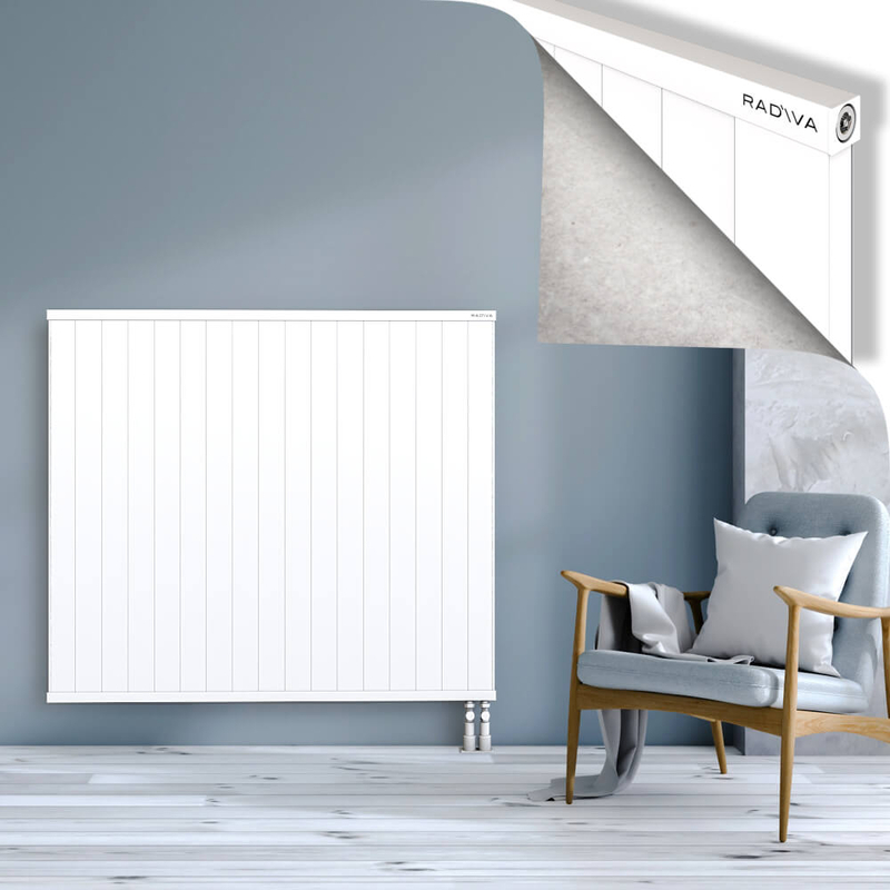 RIO Dekoratif Alüminyum Radyatör 1200x1704 Beyaz