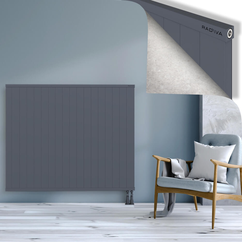 RIO Dekoratif Alüminyum Radyatör 1200x1804 Antrasit