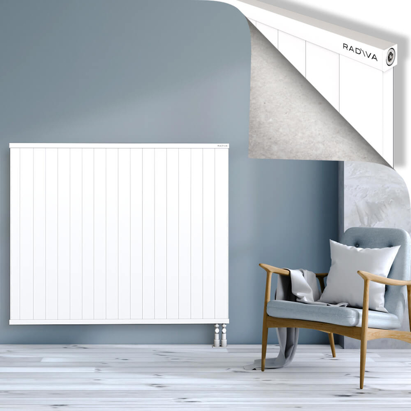 RIO Dekoratif Alüminyum Radyatör 1200x1804 Beyaz