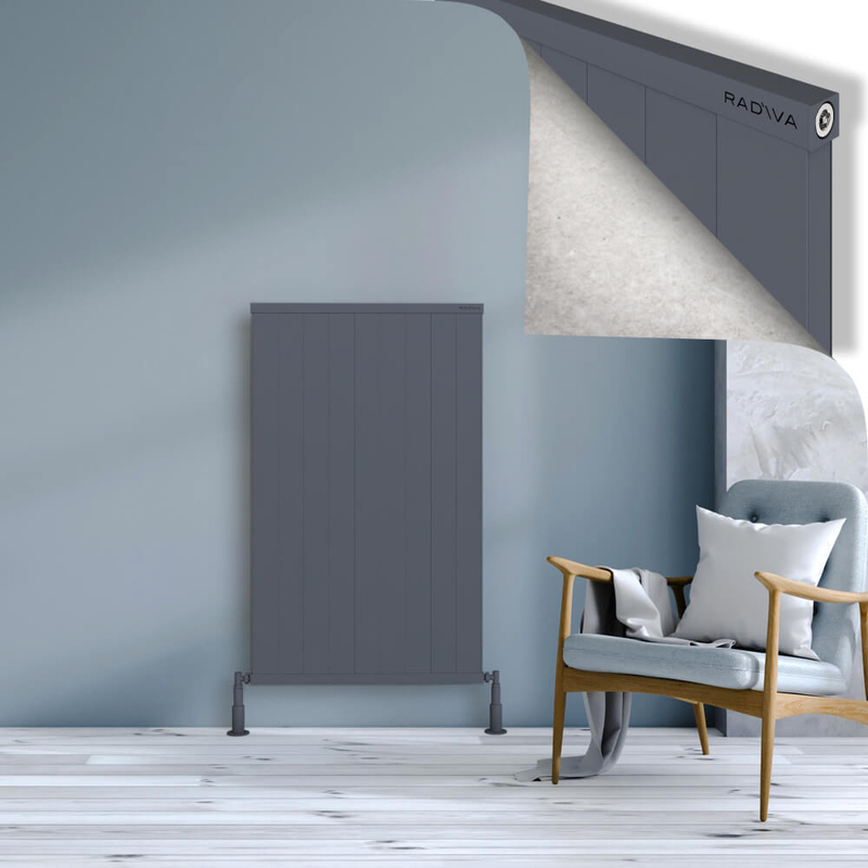 RIO Dekoratif Alüminyum Radyatör 1200x904 Antrasit