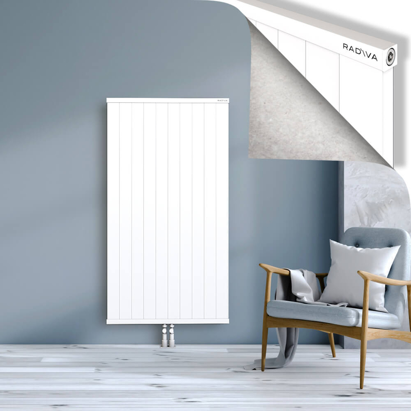RIO Dekoratif Alüminyum Radyatör 1500x1004 Beyaz