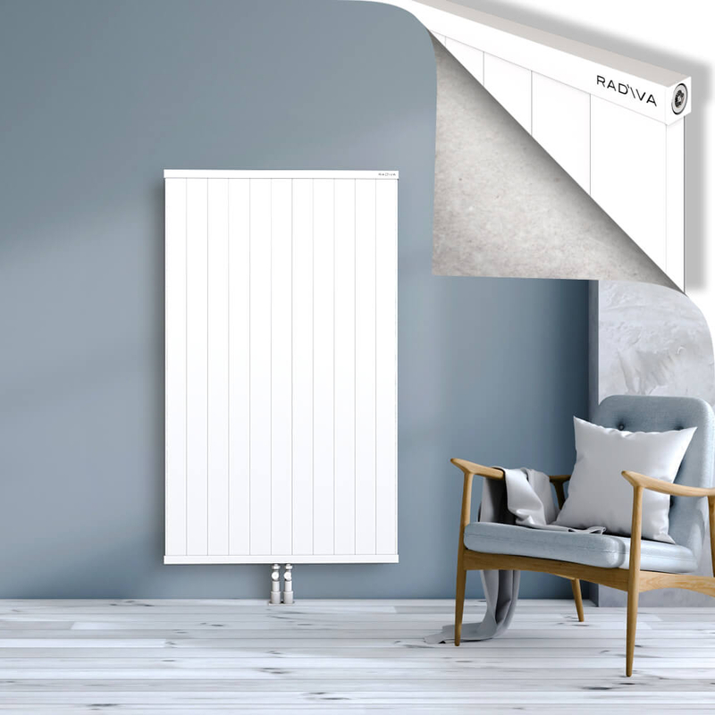 RIO Dekoratif Alüminyum Radyatör 1500x1104 Beyaz