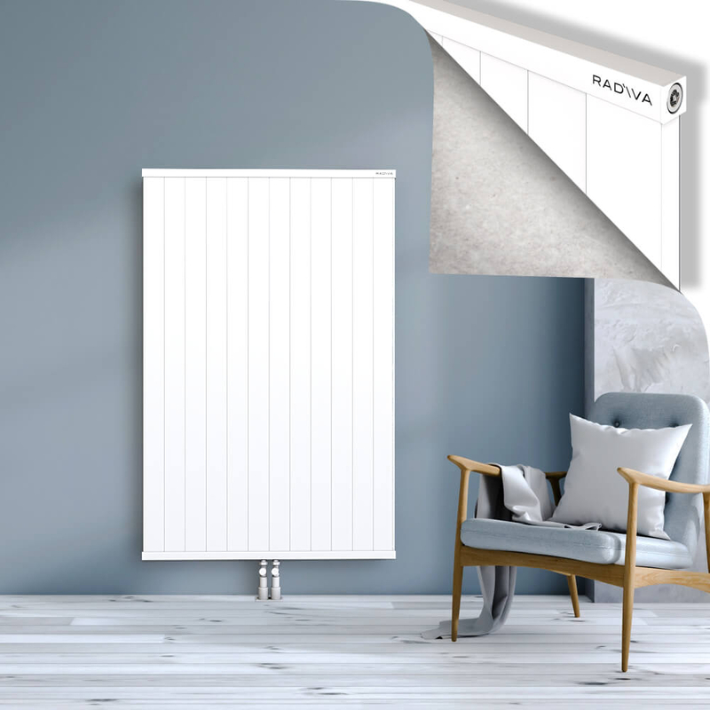 RIO Dekoratif Alüminyum Radyatör 1500x1204 Beyaz