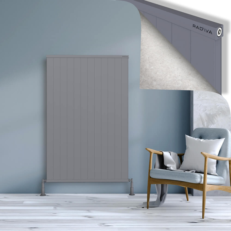 RIO Dekoratif Alüminyum Radyatör 1500x1204 Gri