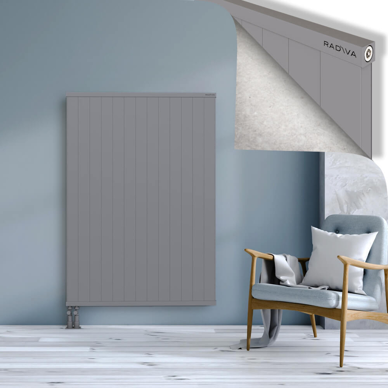 RIO Dekoratif Alüminyum Radyatör 1500x1304 Gri