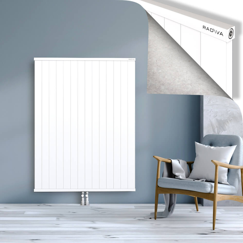 RIO Dekoratif Alüminyum Radyatör 1500x1404 Beyaz