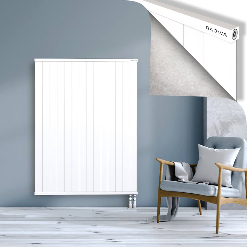 RIO Dekoratif Alüminyum Radyatör 1500x1404 Beyaz