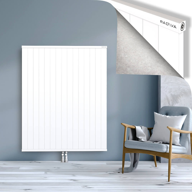 RIO Dekoratif Alüminyum Radyatör 1500x1504 Beyaz