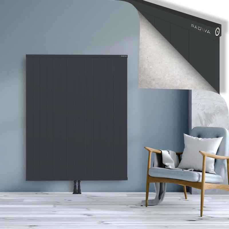RIO Dekoratif Alüminyum Radyatör 1500x1504 Koyu Antrasit