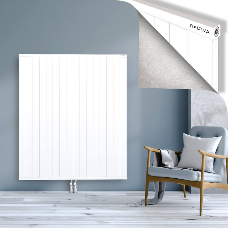 RIO Dekoratif Alüminyum Radyatör 1500x1604 Beyaz