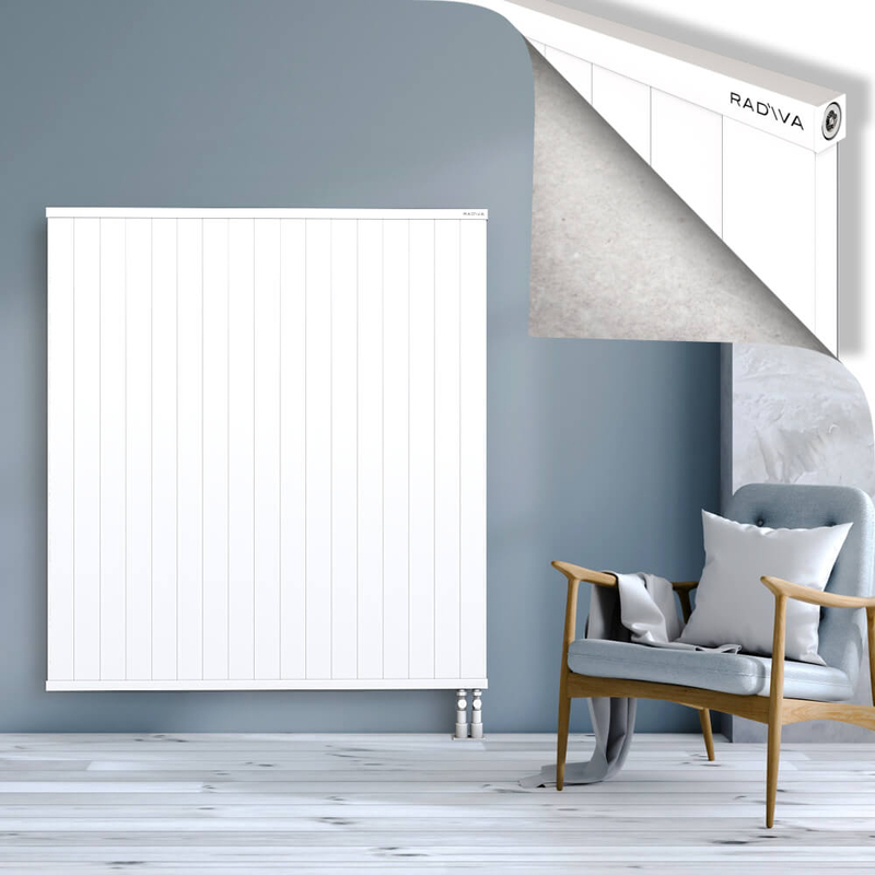 RIO Dekoratif Alüminyum Radyatör 1500x1704 Beyaz