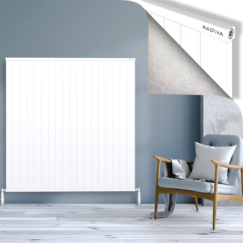 RIO Dekoratif Alüminyum Radyatör 1500x1804 Beyaz