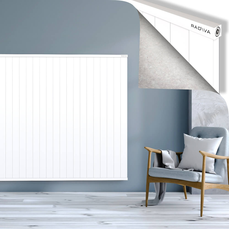 RIO Dekoratif Alüminyum Radyatör 1500x2204 Beyaz
