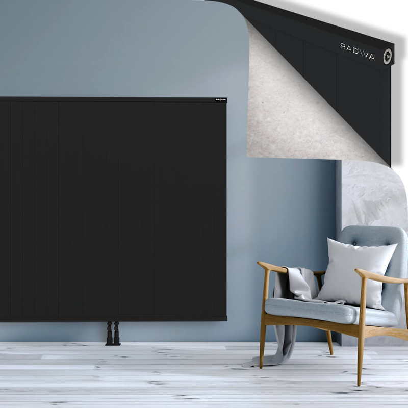RIO Dekoratif Alüminyum Radyatör 1500x2204 Siyah