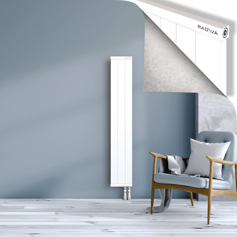 RIO Dekoratif Alüminyum Radyatör 1500x304 Beyaz