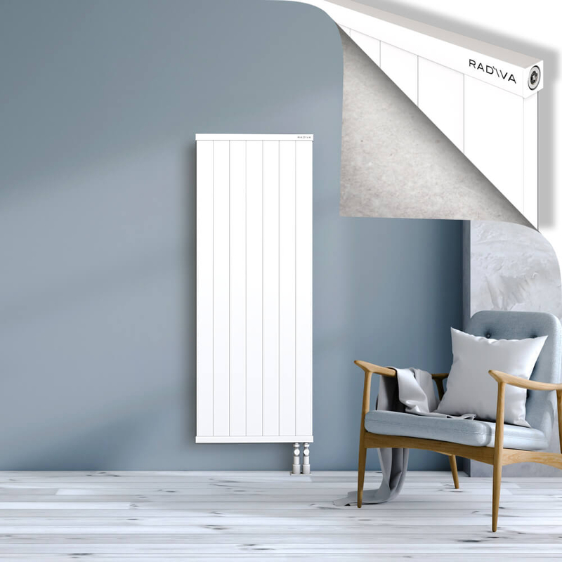 RIO Dekoratif Alüminyum Radyatör 1500x704 Beyaz