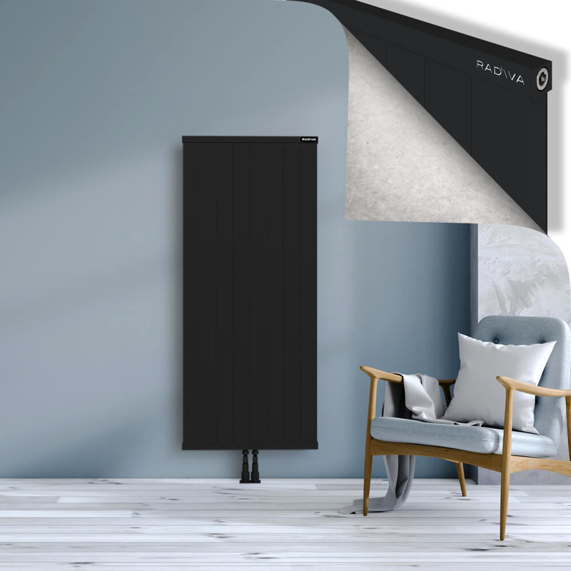 RIO Dekoratif Alüminyum Radyatör 1500x804 Siyah
