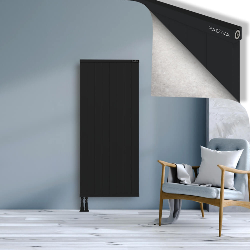 RIO Dekoratif Alüminyum Radyatör 1500x804 Siyah