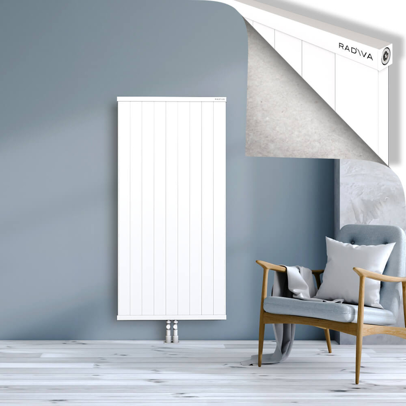 RIO Dekoratif Alüminyum Radyatör 1500x904 Beyaz