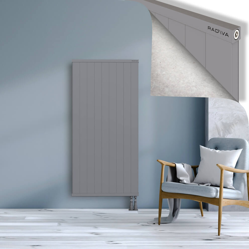 RIO Dekoratif Alüminyum Radyatör 1500x904 Gri