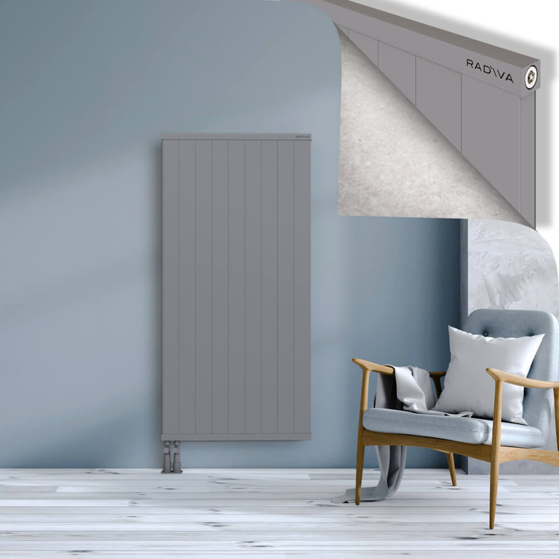RIO Dekoratif Alüminyum Radyatör 1500x904 Gri