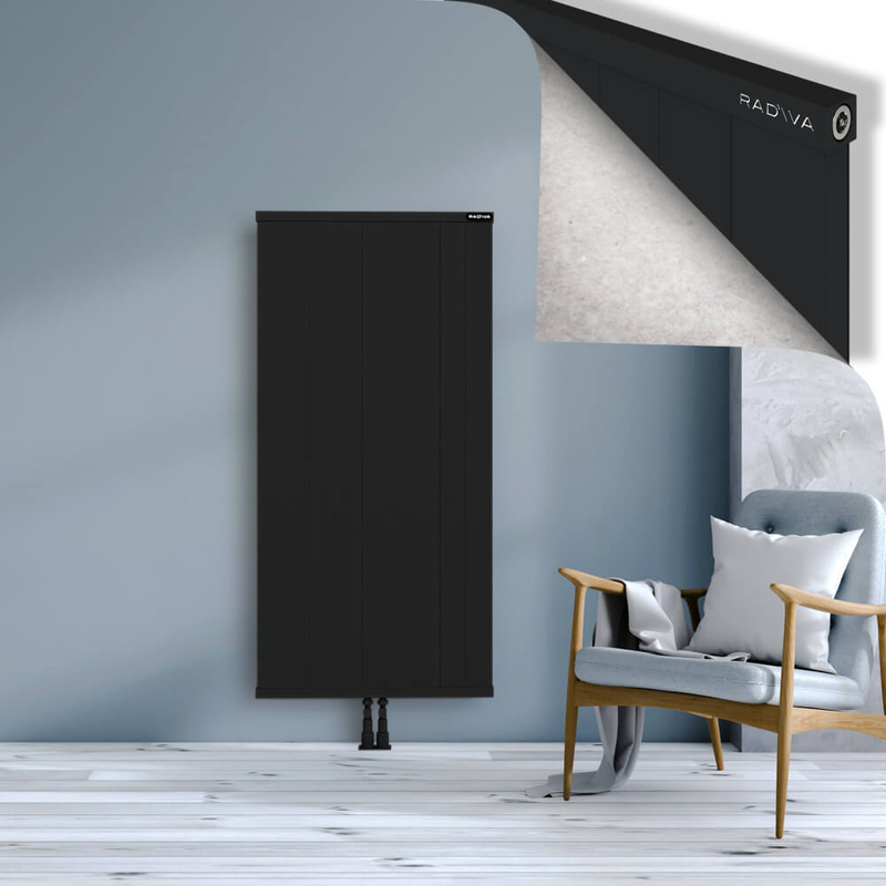 RIO Dekoratif Alüminyum Radyatör 1500x904 Siyah