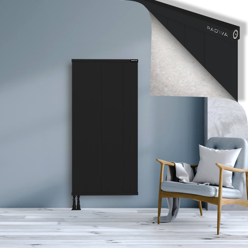 RIO Dekoratif Alüminyum Radyatör 1500x904 Siyah