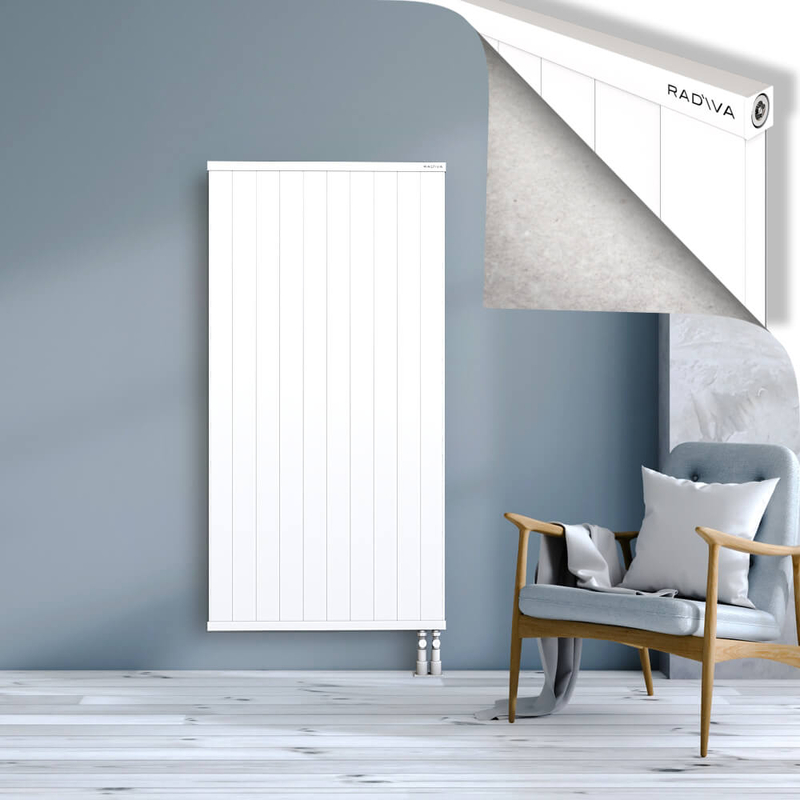 RIO Dekoratif Alüminyum Radyatör 1600x1004 Beyaz
