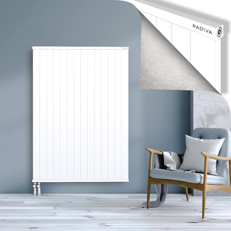 RIO Dekoratif Alüminyum Radyatör 1600x1404 Beyaz