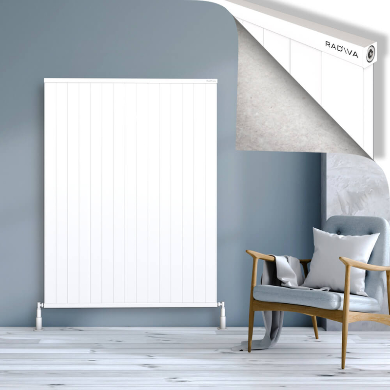 RIO Dekoratif Alüminyum Radyatör 1600x1504 Beyaz
