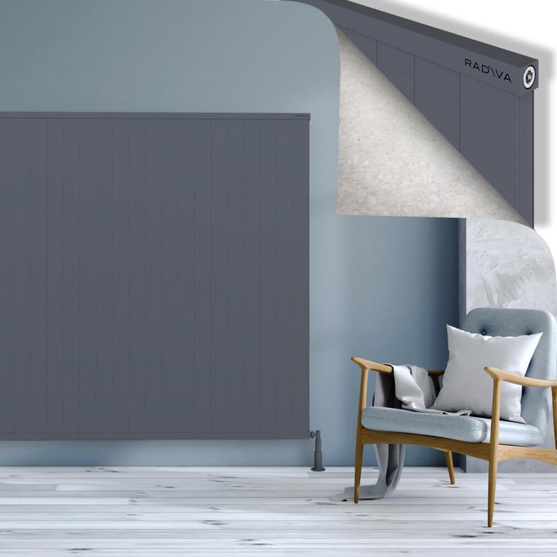 RIO Dekoratif Alüminyum Radyatör 1600x2204 Antrasit