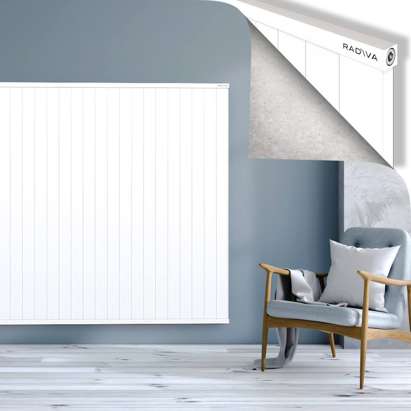 RIO Dekoratif Alüminyum Radyatör 1600x2504 Beyaz
