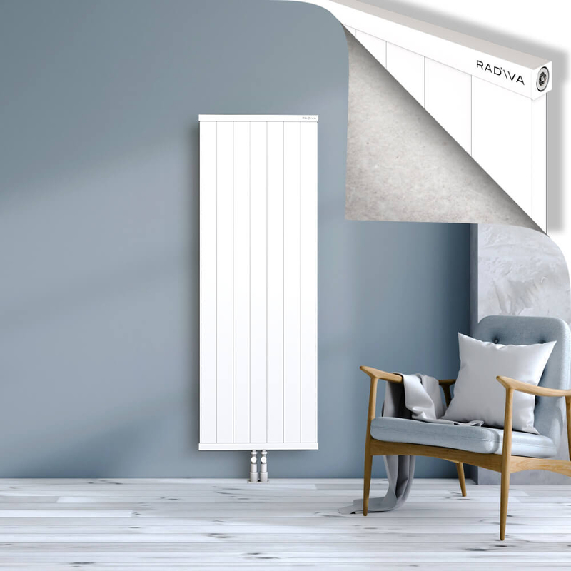 RIO Dekoratif Alüminyum Radyatör 1600x704 Beyaz