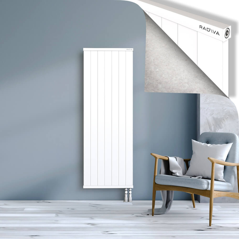 RIO Dekoratif Alüminyum Radyatör 1600x704 Beyaz