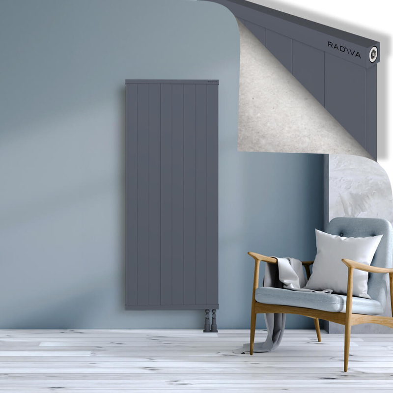 RIO Dekoratif Alüminyum Radyatör 1600x804 Antrasit