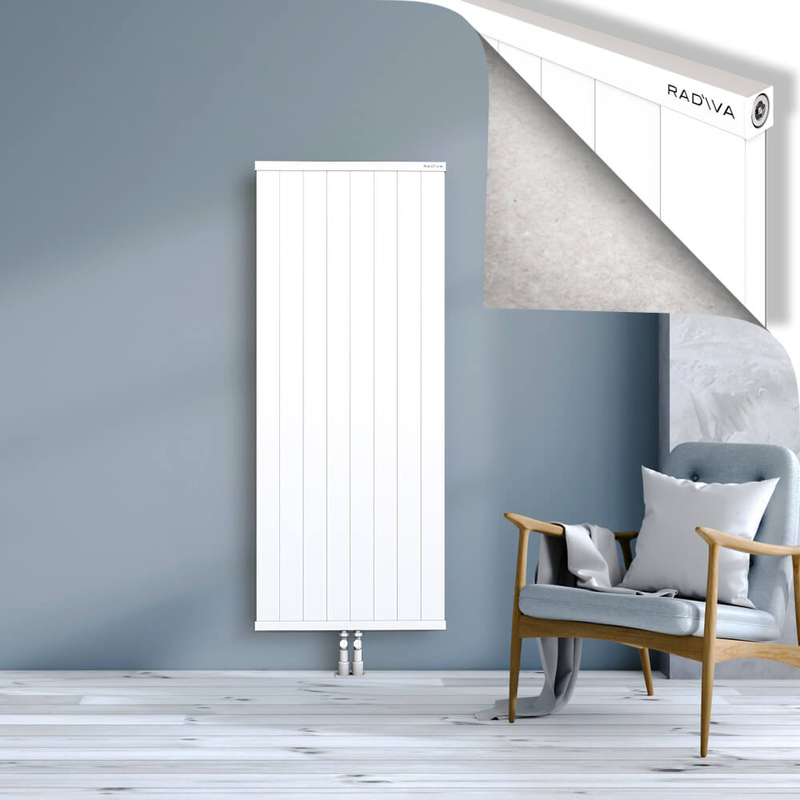 RIO Dekoratif Alüminyum Radyatör 1600x804 Beyaz