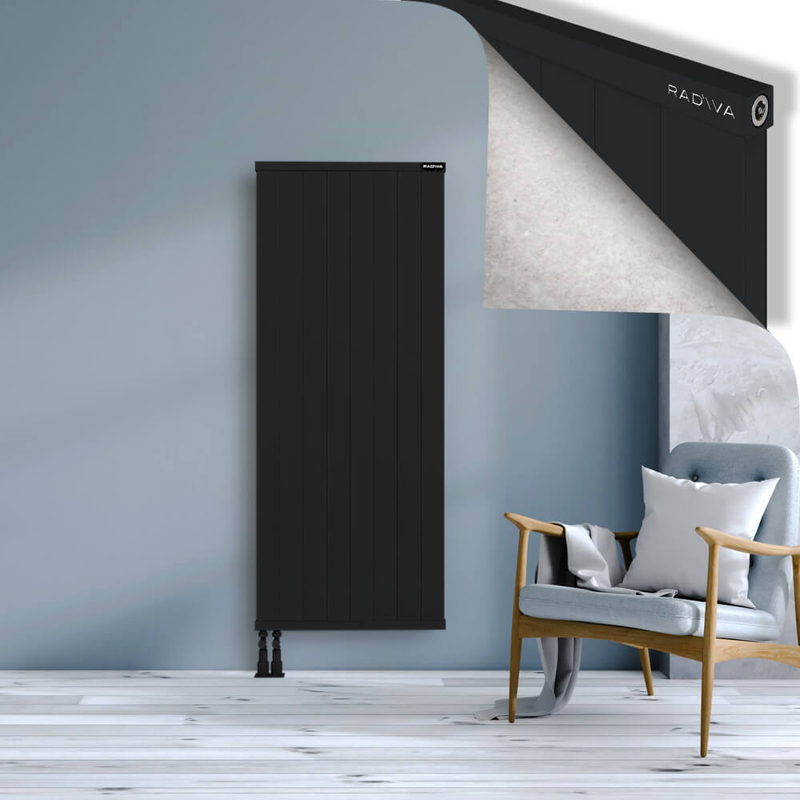 RIO Dekoratif Alüminyum Radyatör 1600x804 Siyah