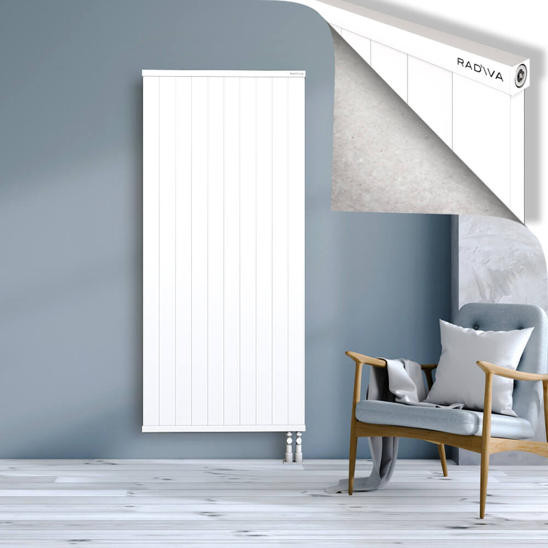 RIO Dekoratif Alüminyum Radyatör 1800x1004 Beyaz