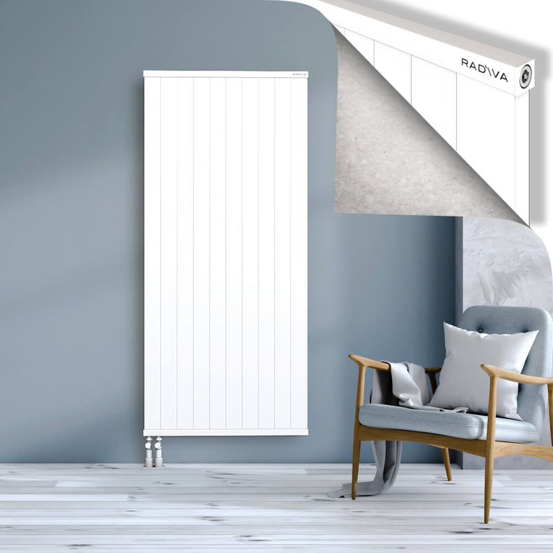 RIO Dekoratif Alüminyum Radyatör 1800x1004 Beyaz