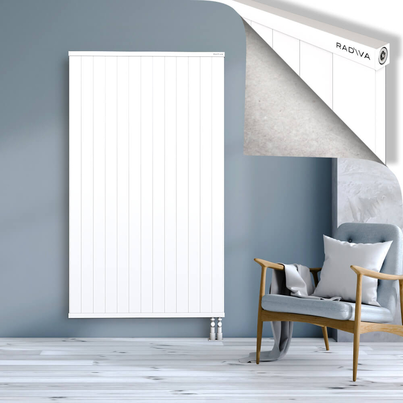 RIO Dekoratif Alüminyum Radyatör 1800x1304 Beyaz