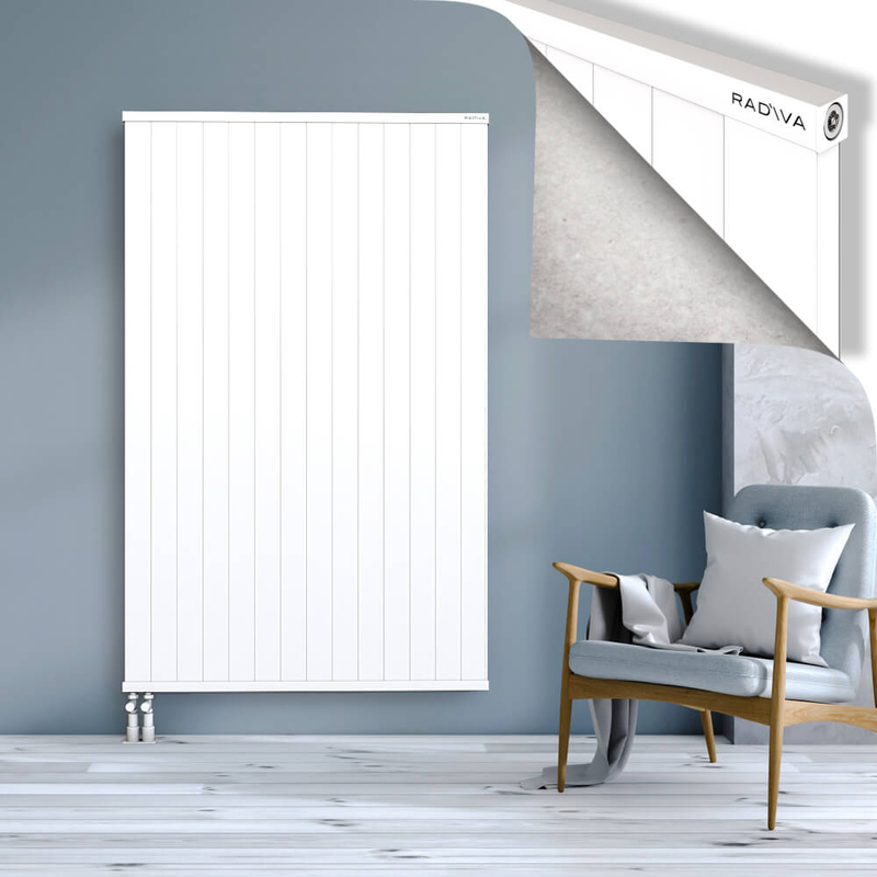 RIO Dekoratif Alüminyum Radyatör 1800x1404 Beyaz