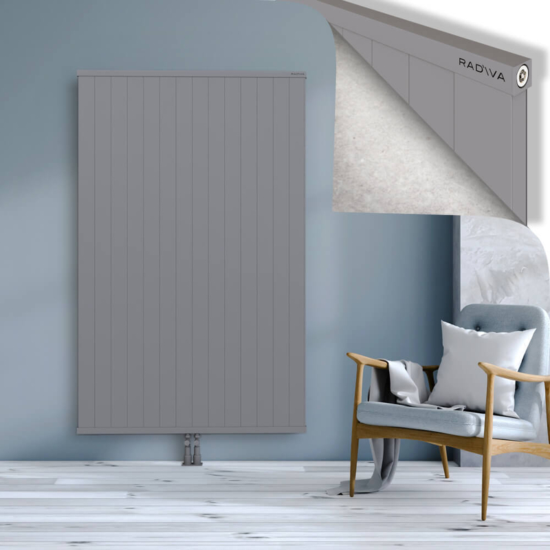 RIO Dekoratif Alüminyum Radyatör 1800x1404 Gri