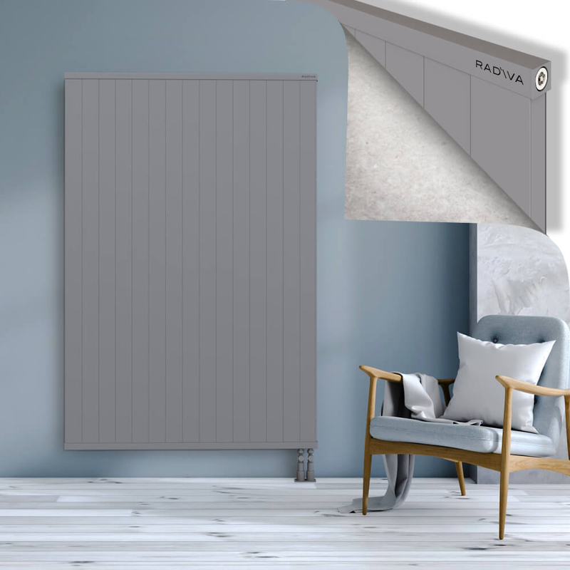 RIO Dekoratif Alüminyum Radyatör 1800x1504 Gri