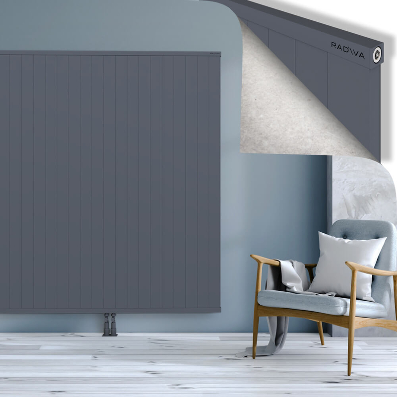 RIO Dekoratif Alüminyum Radyatör 1800x3004 Antrasit
