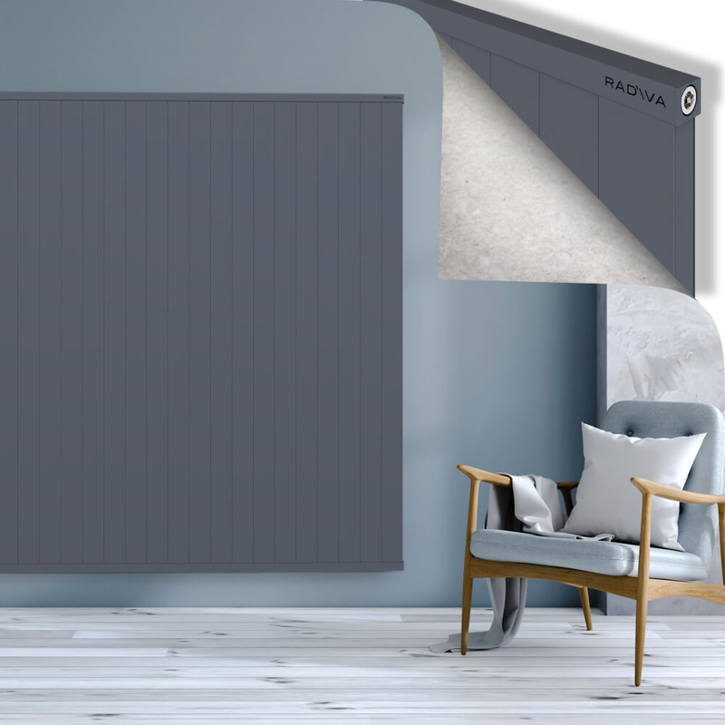 RIO Dekoratif Alüminyum Radyatör 1800x3004 Antrasit
