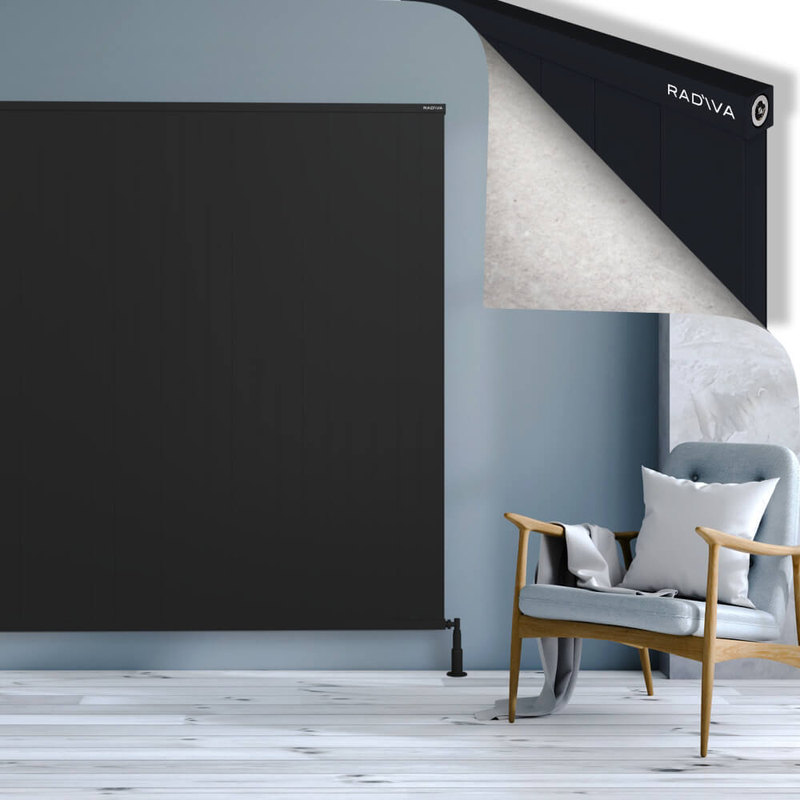 RIO Dekoratif Alüminyum Radyatör 1800x3004 Siyah