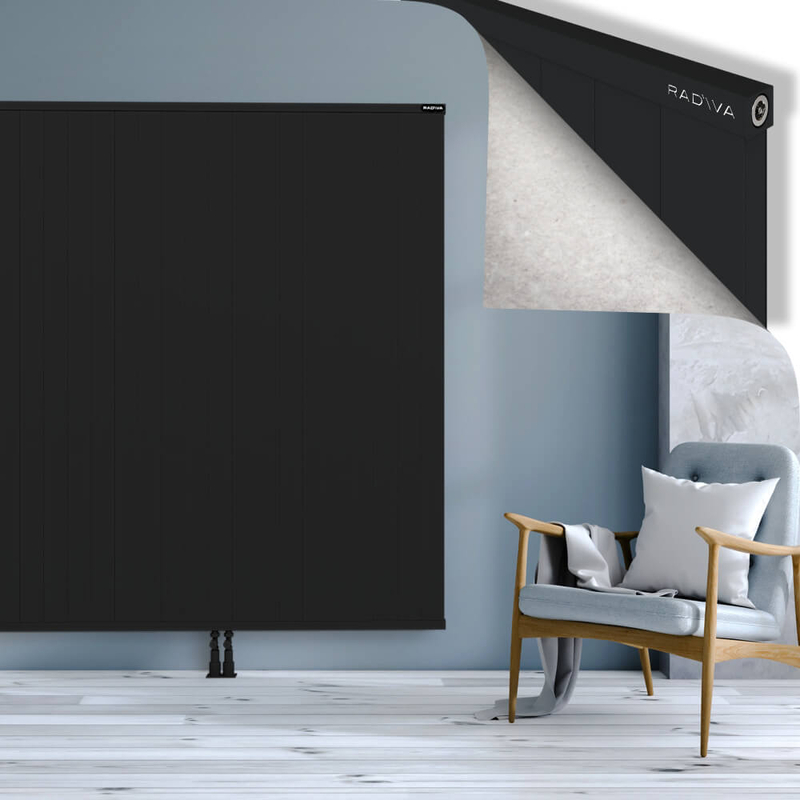 RIO Dekoratif Alüminyum Radyatör 1800x3004 Siyah