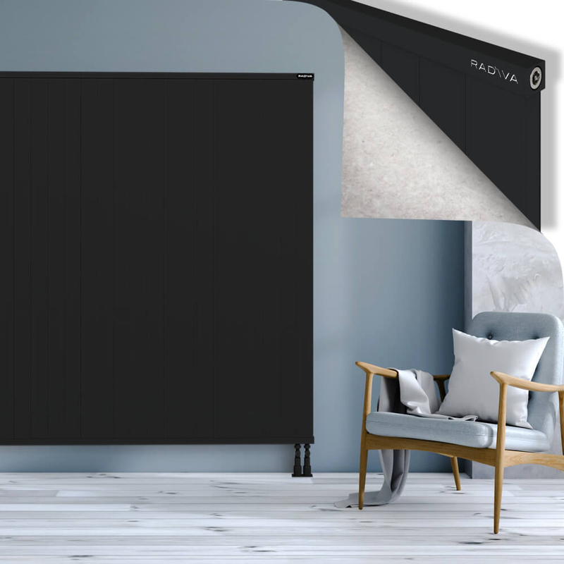 RIO Dekoratif Alüminyum Radyatör 1800x3004 Siyah
